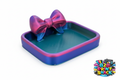 3D Printed Gradient Trinket Tray with Bow